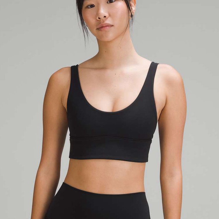 Lululemon Peloton Align Reversible Bra Nulu Black Size 6 Nwt